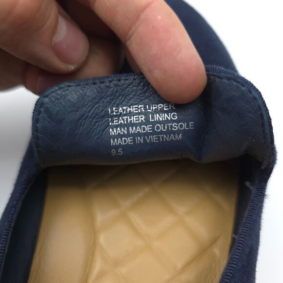 BIRDIES Slip-On Sneaker Night Sky Suede Metallic Sparkle Navy Casual Preppy Boho - Picture 9 of 9